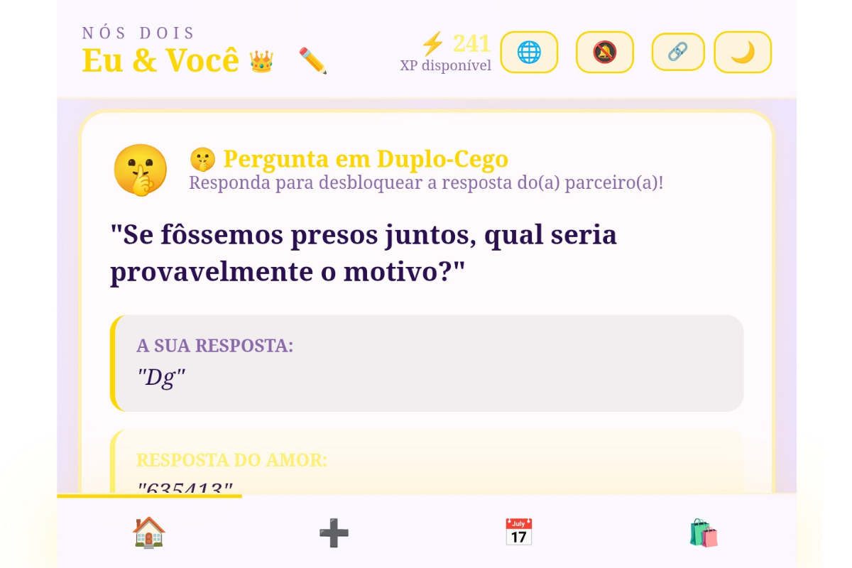 Perguntas Duplo Cego para Casais se divertirem